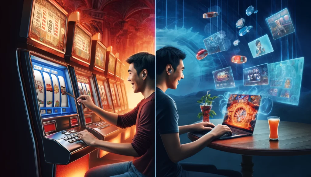 PLAYPAL77 modern slots display featuring vibrant reels and immersive casino entertainment